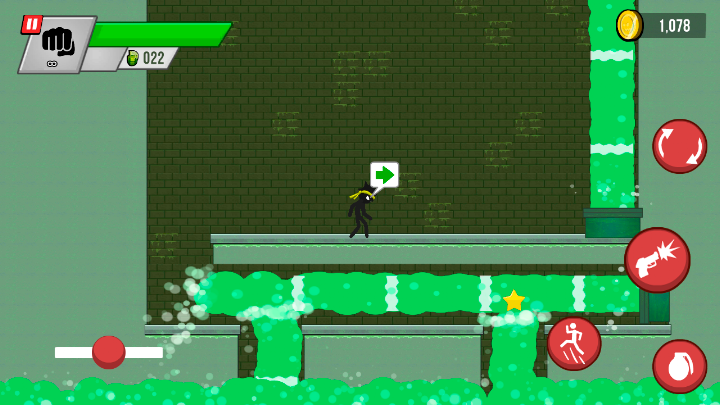 Stick vs Zombies: Platformer screenshot