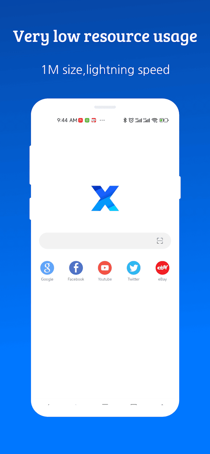 X Browser -Light & Super fast screenshot
