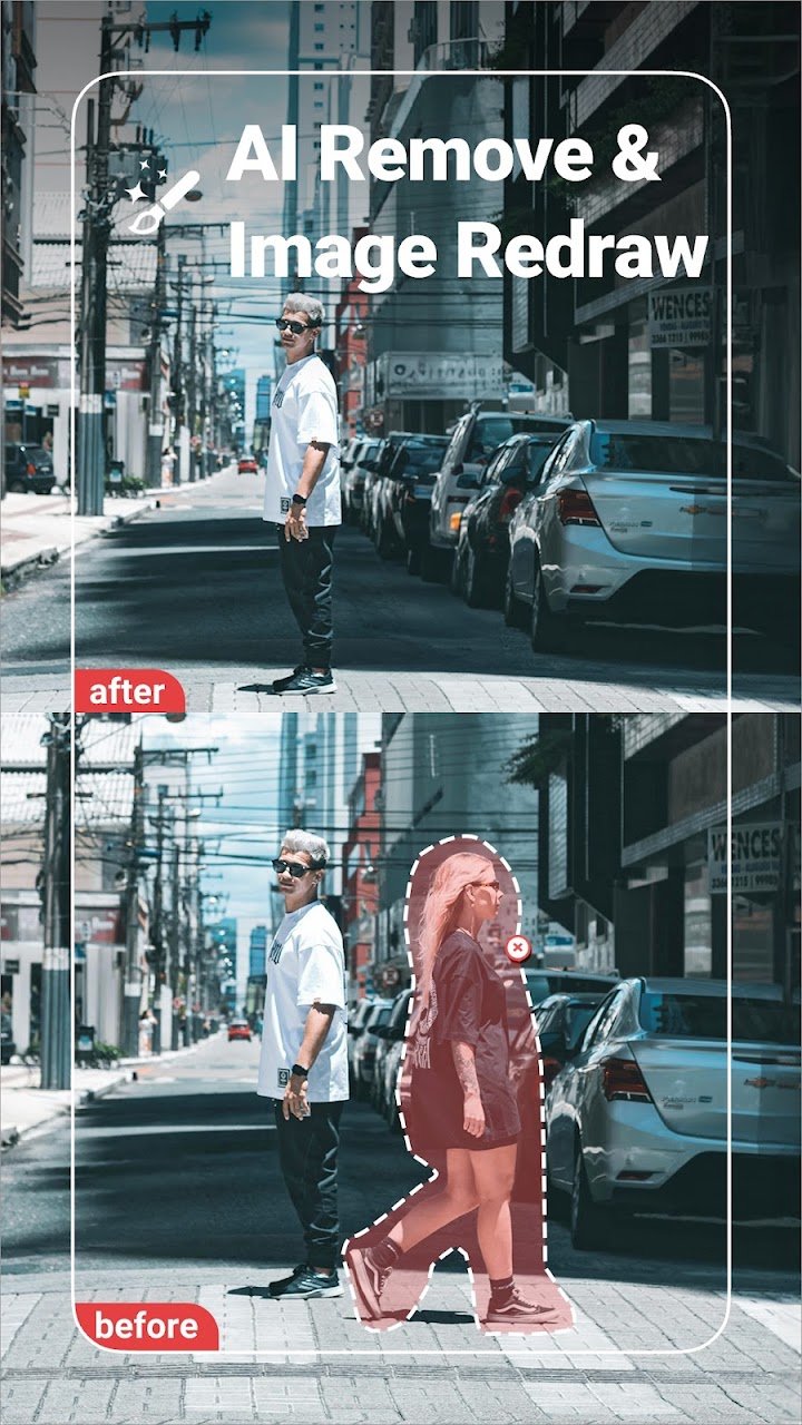 Retouch Remove Objects Editor screenshot