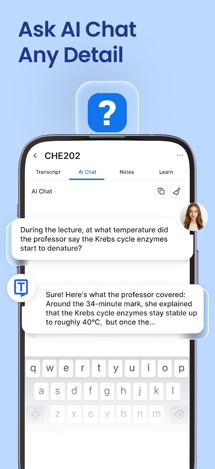 Transkriptor - Speech to Text screenshot