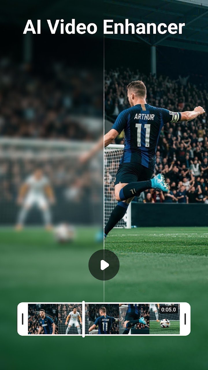 AI Video Enhancer & Editor screenshot