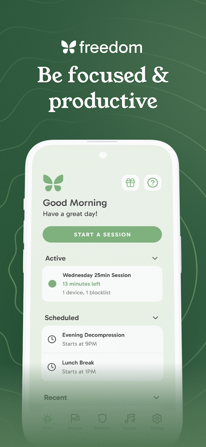 Freedom: App & Website Blocker screenshot